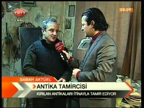 Bülent Dönmez TRT 1 Sabah Aktüel Canlı Yayın Röportajı | Antika Tamiri